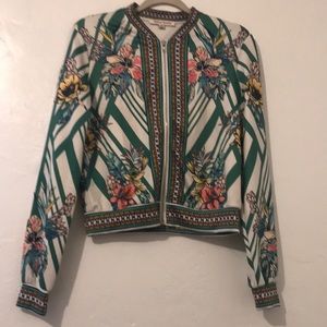 Flowery jacket